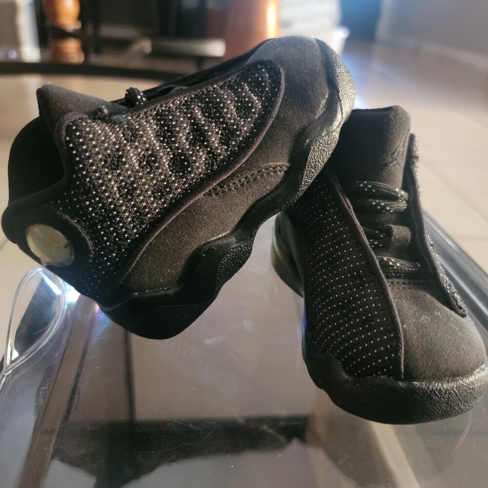 Air Jordan 13 black cat sneakers